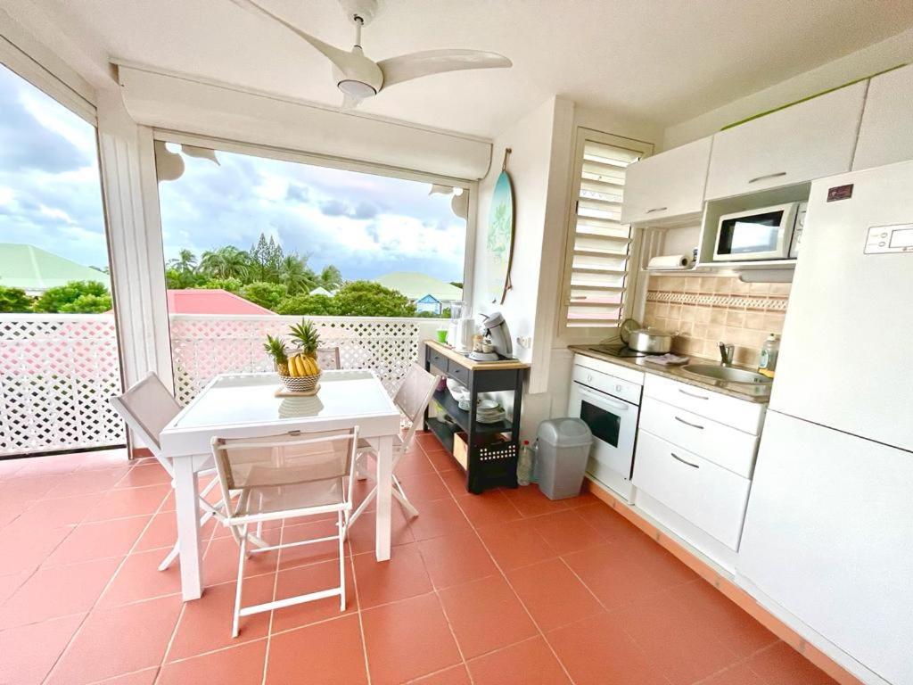 Guadeloupe- Saint-Francois- Residence Anse Des Rochers - Appartement Quart De Villa Etage - Vue Mer- 4 Personnes - Lit Bebe Sur Demande - Citerne Et Wifi Prives -Animaux Ok-Acces Plage Direct -Apnee Bien-Etre Experience Sur Demande Avec Instructeur A Eksteriør billede