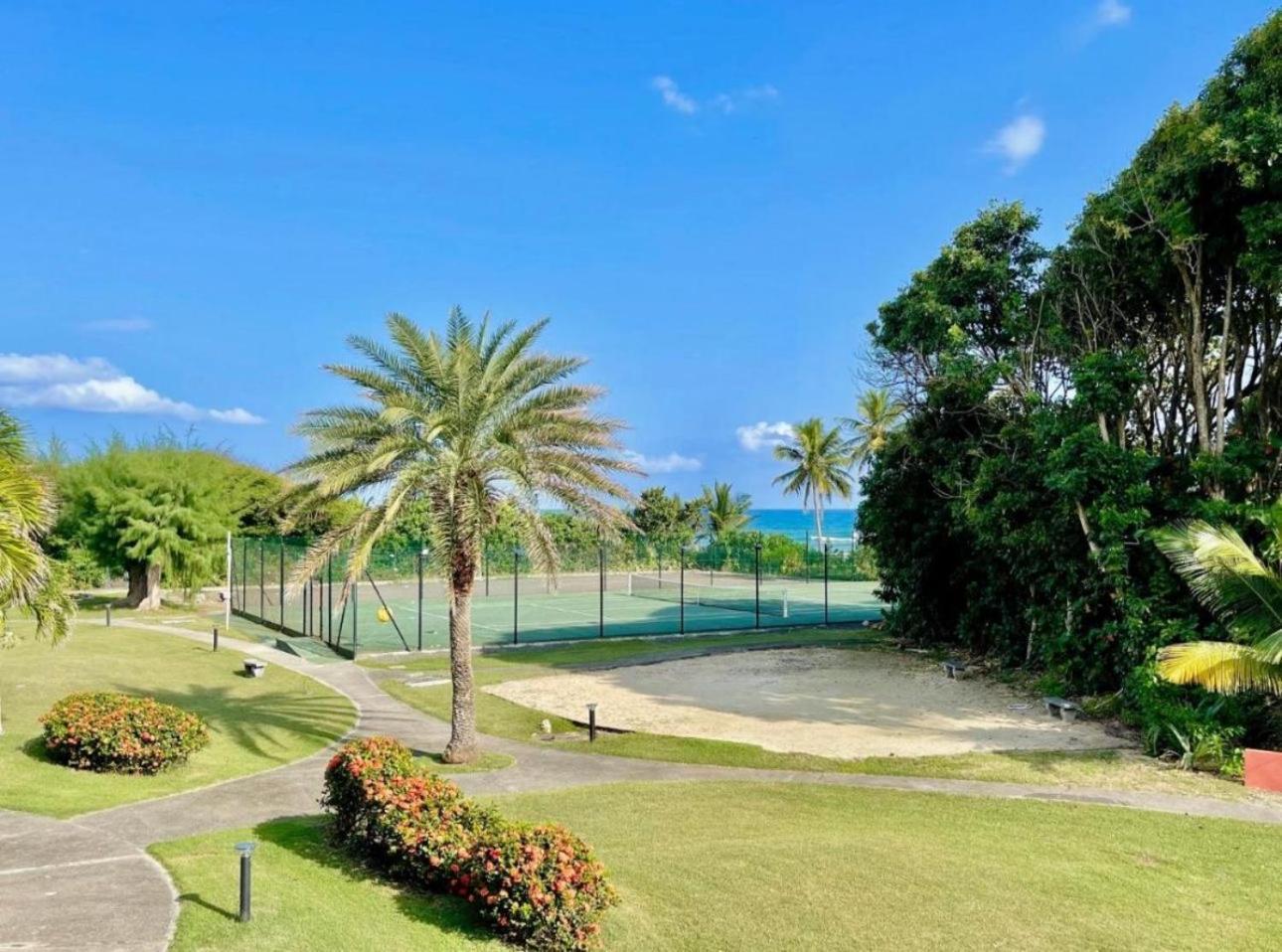 Guadeloupe- Saint-Francois- Residence Anse Des Rochers - Appartement Quart De Villa Etage - Vue Mer- 4 Personnes - Lit Bebe Sur Demande - Citerne Et Wifi Prives -Animaux Ok-Acces Plage Direct -Apnee Bien-Etre Experience Sur Demande Avec Instructeur A Eksteriør billede