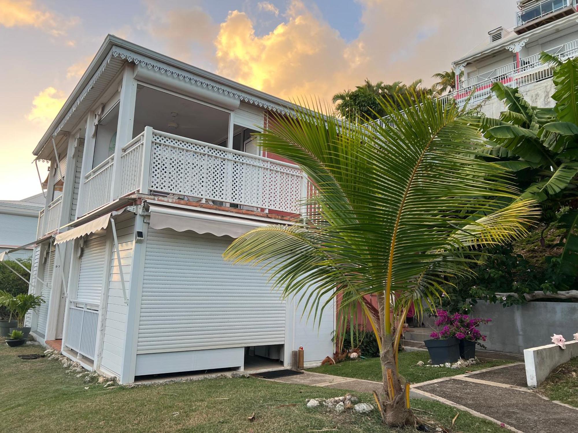Guadeloupe- Saint-Francois- Residence Anse Des Rochers - Appartement Quart De Villa Etage - Vue Mer- 4 Personnes - Lit Bebe Sur Demande - Citerne Et Wifi Prives -Animaux Ok-Acces Plage Direct -Apnee Bien-Etre Experience Sur Demande Avec Instructeur A Eksteriør billede